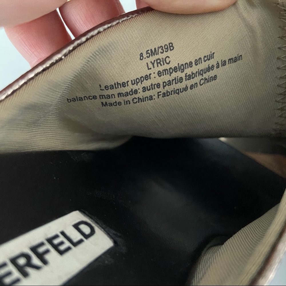 KARL LEGERFELD Lyric sandal platforms - Picture 8 of 9